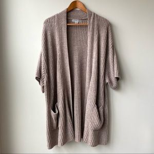 Barefoot Dreams Cozychic Lite Ribbed Kimono Cardi